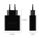 Hurtig bærbar oplader med 3 porte J1593 7
