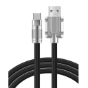 Hurtigopladerkabel 1m 120W USB A til USB C 6A Silikonedatakabel til opladning Fleksibelt Holdbart Type C 7