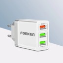 Hurtigopladningsadapter med 3 USB-porte K772 4