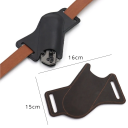 Husă antizgârieturi pentru cuțit pliabil 16 x 15 cm Husă de protecție pentru cuțit Husă ușoară pentru cuțit cu buclă pentru curea Husă rezistentă pentru cuțite EDC 2