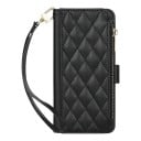 Husa căptușită tip carte pentru Samsung Galaxy A57 Rezistentă Pungă cu fermoar Buzunare pentru carduri Închidere magnetică Mâner detașabil 9