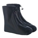 Husa de pantofi din silicon rezistenta la apa Material rezistent Suprafata anti-alunecare Inchidere cu fermoar Protectie reutilizabila pentru pantofi 3