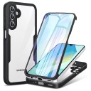 Husă de protecție cu sticlă Samsung Galaxy A57 Protecție frontală și spate 360° Margini ridicate Colțuri rezistente la șocuri Husă durabilă pe ambele părți pentru telefon 1