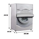 Husă de protecție impermeabilă pentru mașina de spălat frontală argintie 85 × 60 × 65 cm Protecție împotriva prafului, soarelui, umidității 5