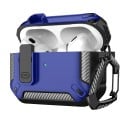 Husă de protecție pentru Apple AirPods Pro Husă rezistentă la șocuri cu carabină Sistem de închidere sigur Husă durabilă 3