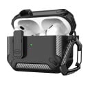 Husă de protecție pentru Apple AirPods Pro Husă rezistentă la șocuri cu carabină Sistem de închidere sigur Husă durabilă 1