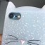 Husa de protectie pentru iPhone cu pisica 3D J2927 9