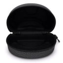 Husă de protecție pentru ochelari de schi 19×12×10 cm EVA carcasă dură cu fermoar Husă portabilă pentru ochelari de snowboard cu suport Neagră 3