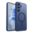 Husa de protecție pentru Samsung Galaxy A57 S cu cerc magnetic MagSafe Margine de 2,5 mm la obiective Butoane metalice pentru încărcare wireless 5