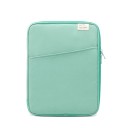 Husă de protecție pentru tabletă de 13-14 inch, cu aspect de sticlă, culori neutre, căptușeală interioară moale, fermoar, design ușor 8