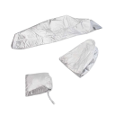 Husă de protecție reflexivă pentru scaunul auto pentru copii 117 x 72 cm protecție UV împotriva soarelui și căldurii Husă de vară pentru scaunul auto protecția materialului 3