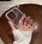 Husa de protectie transparenta cu sclipici pentru iPhone 15 2