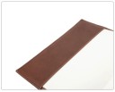 Husa din piele maro pentru caiet B5 270 x 193 mm copertă pentru notițe agendă cu curea pentru stilou 3