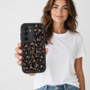 Husa din silicon pentru Samsung Galaxy S24+ cu model leopard Oglindă de protecție pentru cameră Margini ridicate Husa din silicon 12