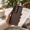 Husă din silicon pentru Samsung Galaxy S24 FE cu margini rotunjite și protecție pentru cameră Husă moale din silicon Carcasă de protecție 3