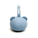 Husă din silicon pentru suzetă 7 x 21 cm Ursuleț cu prindere pentru suspendare sau agățare Husă de protecție pentru bebeluși Depozitare practică 2