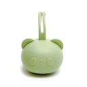 Husă din silicon pentru suzetă 7 x 21 cm Ursuleț cu prindere pentru suspendare sau agățare Husă de protecție pentru bebeluși Depozitare practică 5