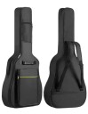 Husă impermeabilă pentru chitară din nylon Ușor, capac rezistent cu curele de umăr și buzunar pentru accesorii Protecția instrumentului 1