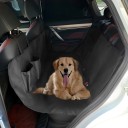 Husă impermeabilă pentru scaunul auto pentru câini 137 cm x 147 cm Husă de protecție pentru scaun cu curele și dimensiune universală pentru câini 2