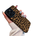 Husa Leopard iPhone XR Husa eleganta Husa de protectie Model leopard Design anti-alunecare Anticadere Un accesoriu modern 2