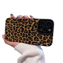 Husa Leopard iPhone XR Husa eleganta Husa de protectie Model leopard Design anti-alunecare Anticadere Un accesoriu modern 3