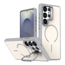 Husă magnetică pentru Samsung Galaxy A55 Rezistentă Suport pliabil din rama camerei Suport pentru încărcare wireless Husă pentru telefon 11