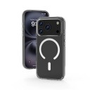 Husă magnetică transparentă pentru iPhone Air Încărcare wireless Husă rezistentă la șocuri cu protecție pentru margini și spate 2