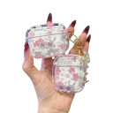 Husă modelată pentru AirPods Pro 2 cu breloc Protecție împotriva zgârieturilor și impacturilor Rezistentă la praf Durabilă Instalare și demontare ușoară 5