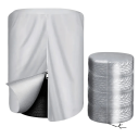 Husă pentru anvelope 65 x 90 cm Husă de protecție rezistentă pentru roți Protector pentru anvelope împotriva prafului, umidității și radiațiilor UV pentru depozitarea roților 4