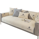 Husă pentru canapea Antiderapantă 110 x 180 cm Material chenille din fir de bumbac Protecție pentru tapițerie pentru canapea și fotoliu în living 27