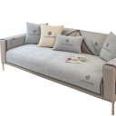 Husă pentru canapea Antiderapantă 110 x 180 cm Material chenille din fir de bumbac Protecție pentru tapițerie pentru canapea și fotoliu în living 19