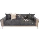 Husă pentru canapea antiderapantă din material chenille 70 x 70 cm protecție pentru canapea și fotoliu în living împotriva uzurii și murdăriei 11