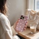 Husă pentru iPhone 18 Pro Model floral cu margarete Husă de protecție Rame ridicate pentru cameră Protecție pentru laterale 2