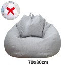 Husă pentru sac de șezut 70×80 cm cu fermoar pentru umplere cu bile din spumă și textil pentru ședere confortabilă în interior și exterior 3