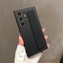 Husă pentru Samsung Galaxy S24+ cu curea elastică pentru palmă Curea din silicon Capac din policarbonat Husă mată pentru telefon 11