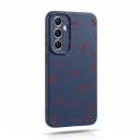 Husă pentru Samsung Galaxy S24+ cu motiv de cireșe Capac din silicon cu protecție pentru cameră Husă de protecție pentru mobil 13