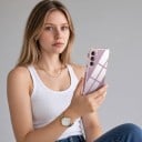 Husă pentru Samsung Galaxy S25 Colțuri întărite și decupaj pentru cameră Material TPU poliuretan termoplastic Transparent Husă de protecție 8