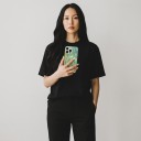 Husă pentru Samsung Galaxy S25+ cu gradient strălucitor Capac transparent din spate Material Policarbonat și TPU Poliuretan termoplastic Husă 4