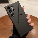 Husă pentru Samsung Galaxy S25+ Două avioane zburând unul spre altul Design simplu Husă flexibilă din TPU Husă pentru călători 2