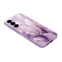 Husa pentru Samsung Galaxy S25+ Model marmorat Husa subțire și ușoară din TPU Suprafață lavabilă Husa de telefon pentru fiecare zi 7
