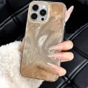 Husă pentru Samsung Galaxy S25 Ultra cu gradient strălucitor Capac lucios Material Policarbonat și TPU Poliuretan termoplastic Carcasă pentru mobil 13
