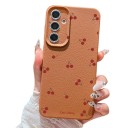 Husă pentru Samsung Galaxy S26 cu motiv de cireșe, husă din silicon cu protecție pentru cameră, husă de protecție pentru mobil Samsung S26 10