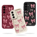 Husă pentru Samsung Galaxy S26 cu motiv de fundiță Husa din silicon pentru telefon Husă pentru telefon Samsung S26 Spate protector Protecție 25