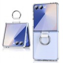 Husă pentru Samsung Galaxy Z Flip 4 Husă rezistentă la șocuri cu inel pentru deget Capac din plastic în două părți Protecție 3
