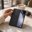 Husă pentru Samsung Galaxy Z Fold 6 Ultra subțire fără ramă cu prindere magnetică Încărcare wireless Protecție pentru cameră 2