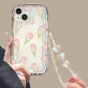 Husă pentru telefon Samsung Galaxy S24 cu motiv și șnur Husă din silicon pentru mobil Carcasă de protecție pentru Samsung S24 pentru utilizare 20