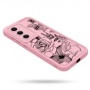Husă pentru telefon Samsung Galaxy S25 Ultra cu motiv de flori și trandafiri Husă din silicon pentru mobil Husa florală pentru Galaxy S25 Ultra 8