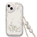 Husă pentru telefon Samsung Galaxy S25 Ultra cu motiv și lanț Husă din silicon pentru mobil Carcasă de protecție pentru Samsung S25 Ultra 10