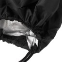 Husă protectoare rotundă 120 × 75 cm Husă rezistentă la apă pentru mobilier de grădină Protecție împotriva ploii, zăpezii, prafului și soarelui cu șnur de strângere 5