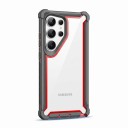 Husă rezistentă la șocuri pentru Samsung Galaxy S24 cu spate transparent Colțuri întărite PC și TPU Husă durabilă pentru mobil Samsung S24 11